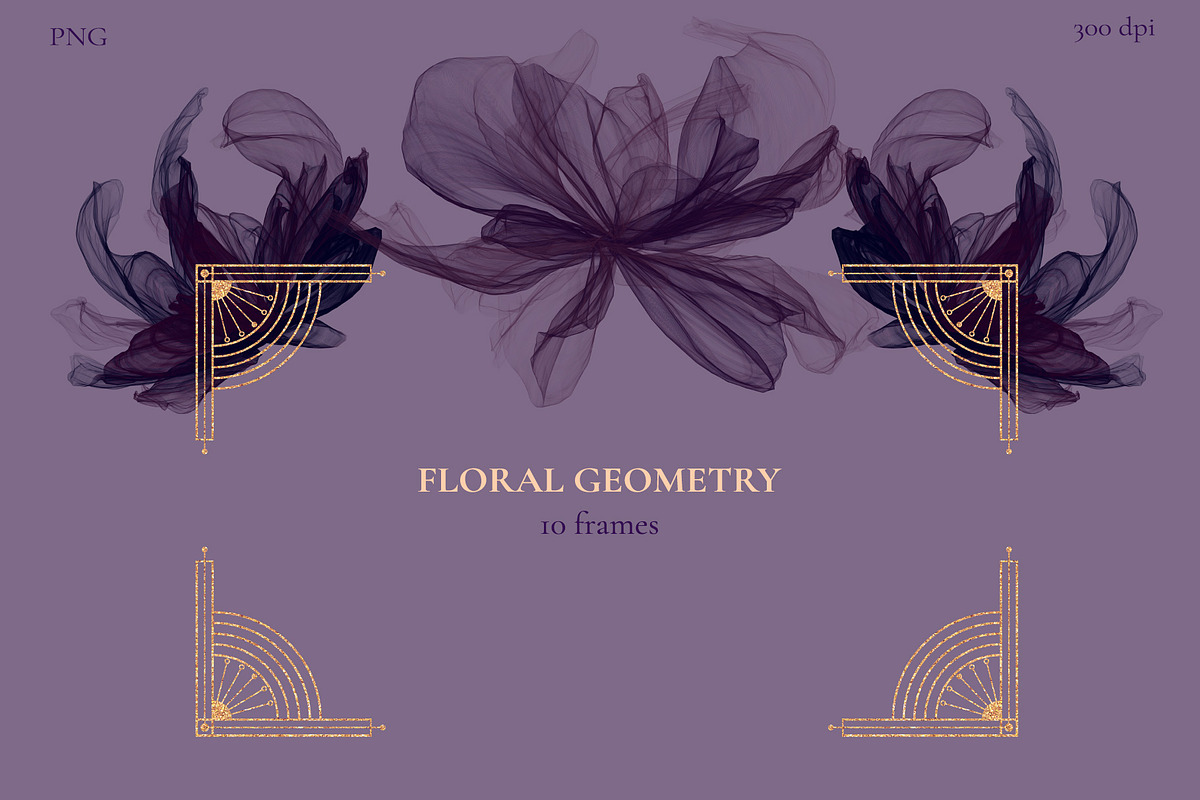 Floral Geometry, an Illustration by Salted Galaxy (Photo 8 of 18)