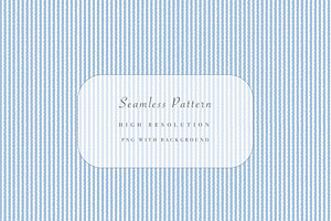 Light Blue Scalloped Stripe Seamless, a Pattern Graphic by Pati Charm Studio