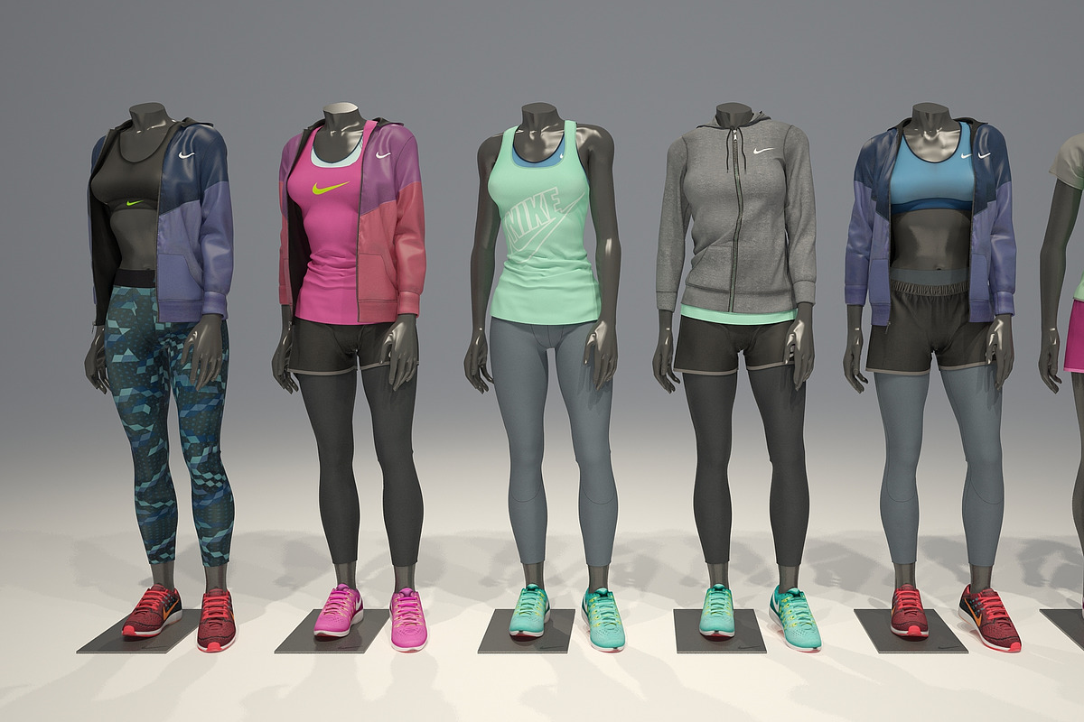 Female mannequin pack 1, a Characters & Person 3D Model by mrGarret (Photo 8 of 22)
