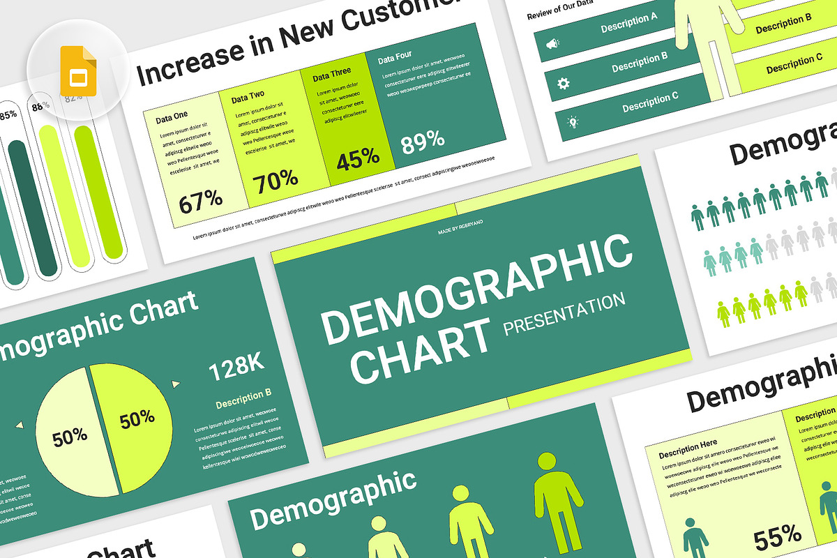 Demographic Chart Google Slides
