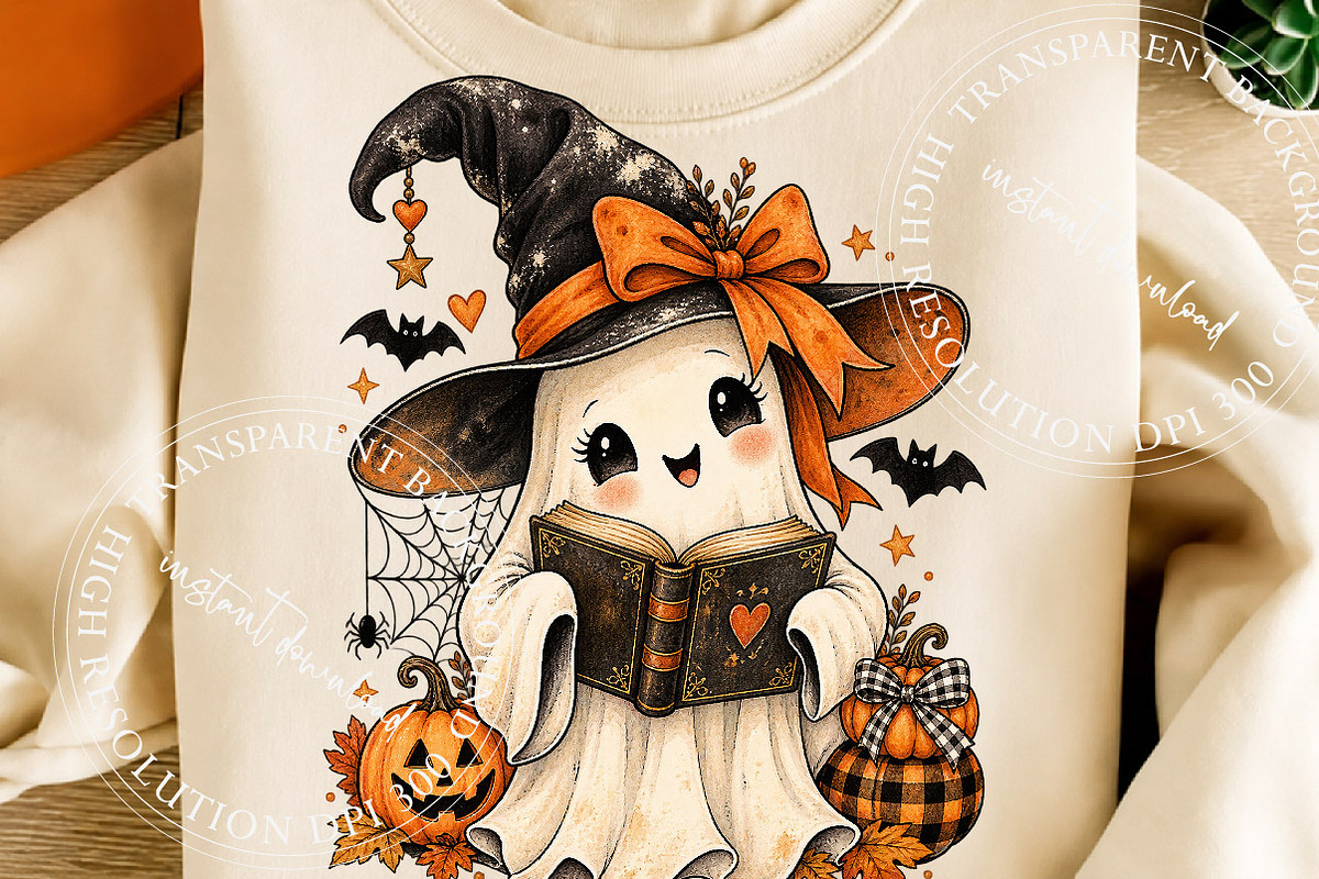 Trending Halloween Boo PNG, a Work Illustration by SinaCreation (Photo 5 of 6)