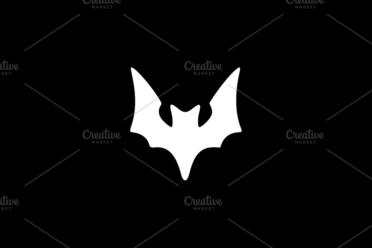 Gothic Bat Silhouette Vector, an Animal Illustration by Vectorium Studio (Photo 2 of 4)