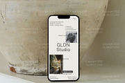 Suta iPhone Mockup – 01, an iPhone Mockup by GLDN Studio (Thumbnail 1 of 3)