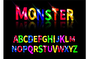 Graffiti Alphabet Monster, a Graphic by Aromeo (Thumbnail 5 of 6)