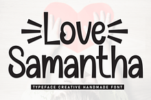 Love Samantha | Script Font