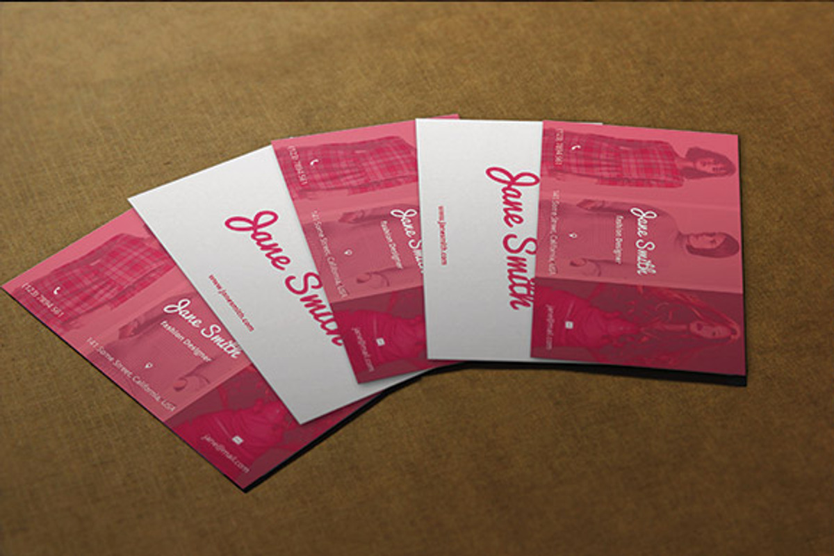 Fashion/Photographer Business Card, a Business Card Template by PSD Storm (Photo 4 of 5)