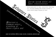 Sclupture Gothica Letter, a Blackletter Font by cromatixclassroom (Thumbnail 5 of 7)