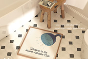 Boho Bathroom Frame Mockup Bundle, a Product Mockup by N digital designs (Thumbnail 6 of 7)