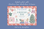 Christmas Time - seamless patterns, a Pattern Graphic by alenaganzhela (Thumbnail 9 of 9)
