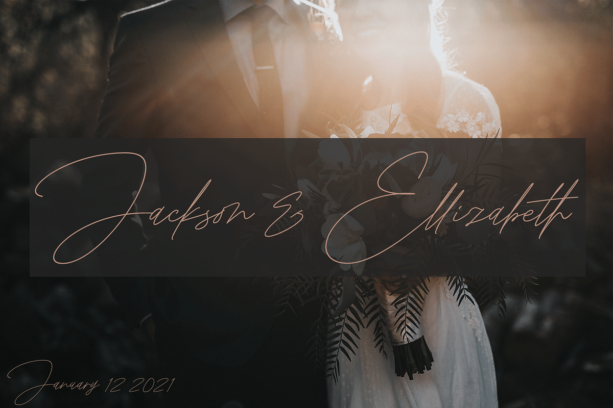 Martina Samantha, a Script Font by Meutuwah (Photo 5 of 8)