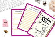 Online Shop Business Planner, a Templates & Theme by bellaROSEworkshop (Thumbnail 4 of 5)