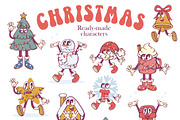 Christmas Mascot Creator, an Illustration by Anastasiya Klempach (Thumbnail 7 of 11)