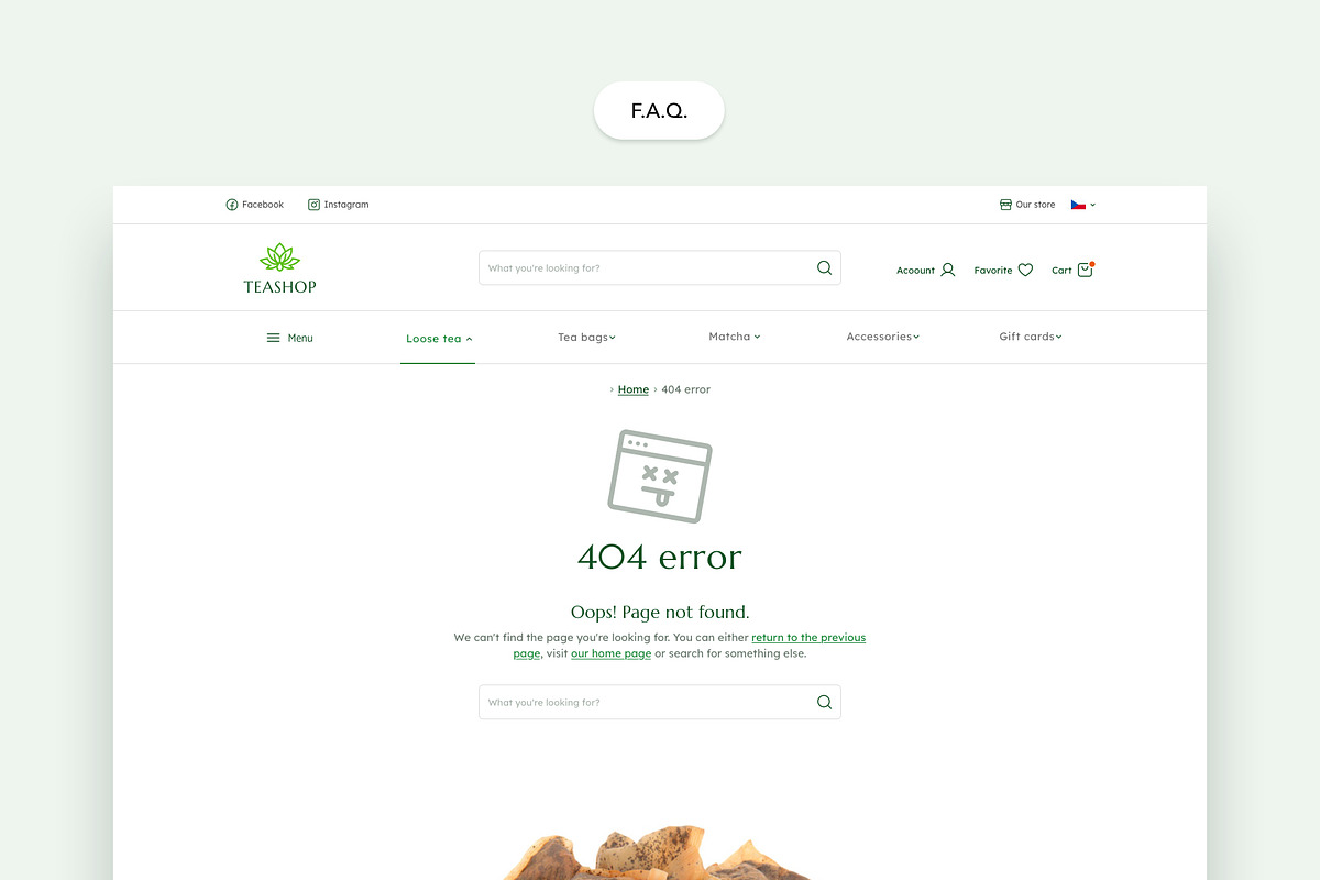 TEA SHOP–Modern, clean design, a Templates & Theme by Leschinger.cz (Photo 9 of 10)