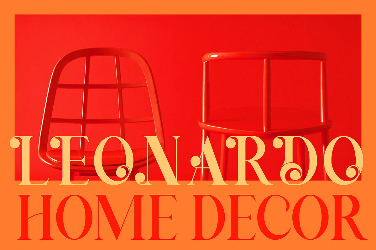 Dinah Glamour / Regular Font, a Serif Font by Anastasia Cuza (Photo 2 of 15)