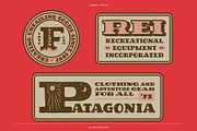 VS John Muir Serif Vintage Font, a Slab Serif Font by Vicarel Studios (Thumbnail 3 of 12)