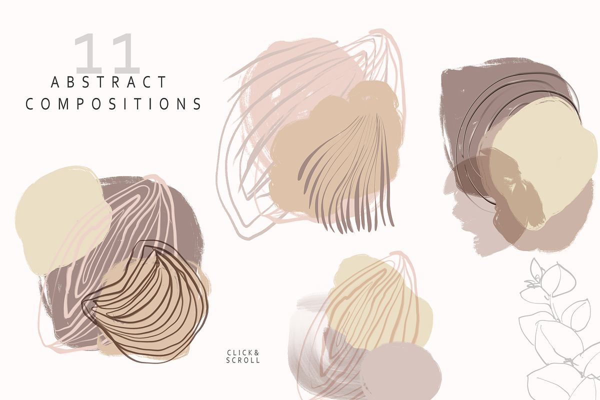 Abstract modern collection, an Object Illustration by Tiana Geo (Photo 4 of 19)