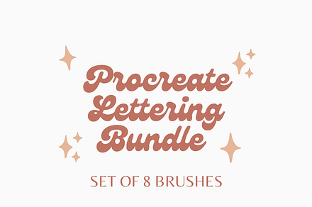 Procreate Calligraphy Brush bundle