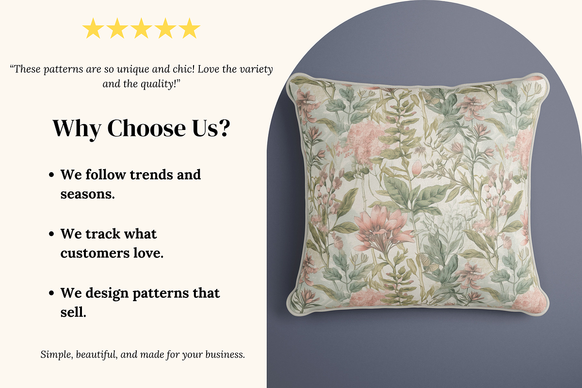 Vintage Botanical Set, a Pattern Graphic by Ninterints (Photo 3 of 13)