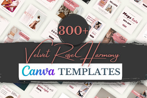 300+ Velvet Rose Templates