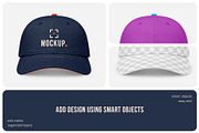 Baseball Cap Mockup Set, a Hat Mockup by Country4k (Thumbnail 2 of 4)