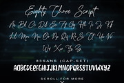 83 script, a Script Font by beeART (Thumbnail 6 of 6)