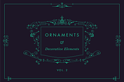 Decorative Vector Ornaments 2, a Decorative Illustration by digiful (Thumbnail 1 of 5)