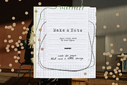Make a Note Paper & Collage Elements, an Object Graphic by Purple (Thumbnail 18 of 18)