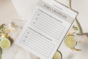 Gratitude Wellness Challenge CANVA