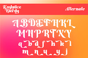 Embrace Kierdy - Serif Display Font, a Serif Font by Rishsketch (Thumbnail 12 of 15)