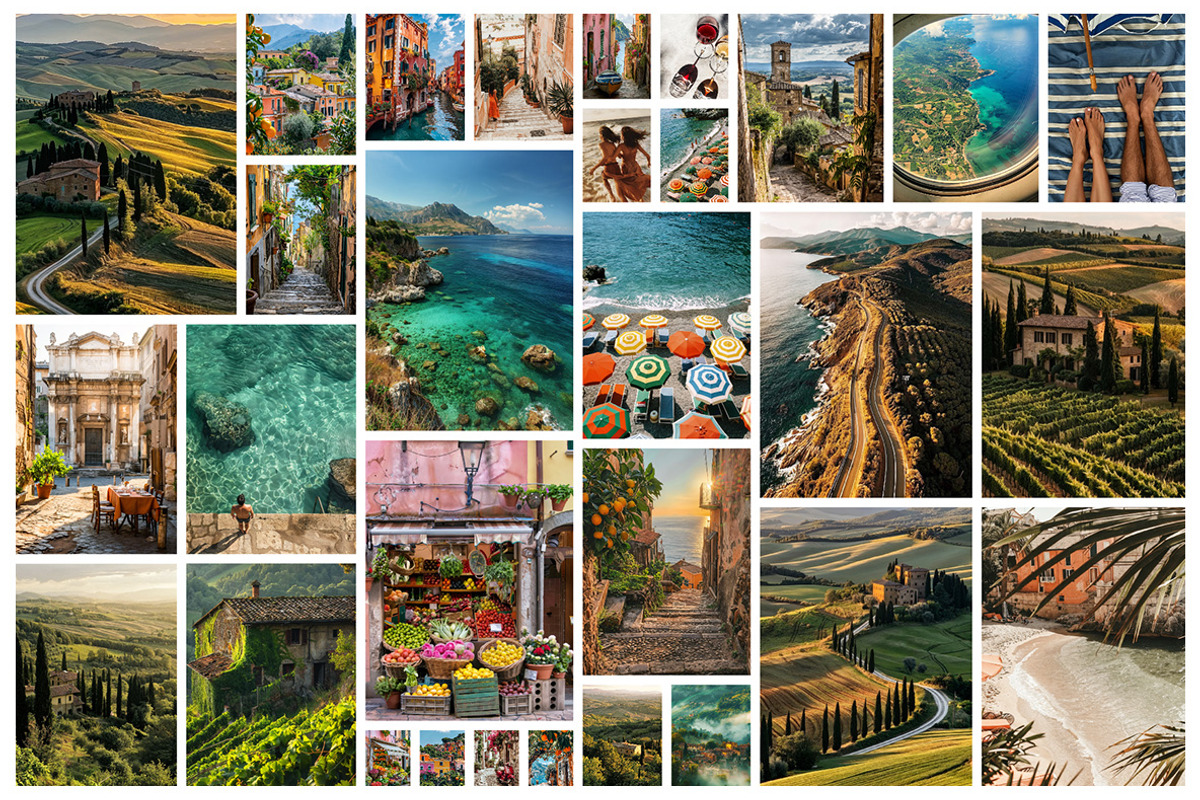 180 images of Italy, a Holiday Photo by Handmadefont (Photo 12 of 20)