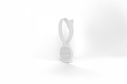 Cartoon Medal Mockup, a Merchandise Mockup by Qaleb Studio (Thumbnail 1 of 2)