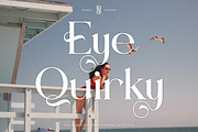 Eye Quirky - Luxury Glamour Serif, a Serif Font by Sohel Studio (Thumbnail 1 of 10)