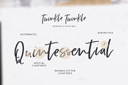 Twinkle Twinkle Handwritten Font, a Script Font by VladCristea (Thumbnail 11 of 13)