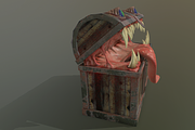 Monster chest PBR, a Characters & Person 3D Model by en3my71 (Thumbnail 2 of 11)