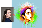 Spray Art Photoshop Action, an Action Add-On by MRI STUDIO (Thumbnail 7 of 14)