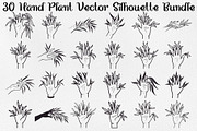 Hand Plant Growth Bundle, an Illustration by yasushie (Thumbnail 1 of 31)