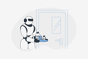 Smart Hospital Illustration, an Object Graphic by Jump Studio (Thumbnail 4 of 12)
