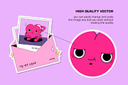 Suspicious Love: illustrations set, a Decorative Illustration by marmarina (Thumbnail 3 of 10)