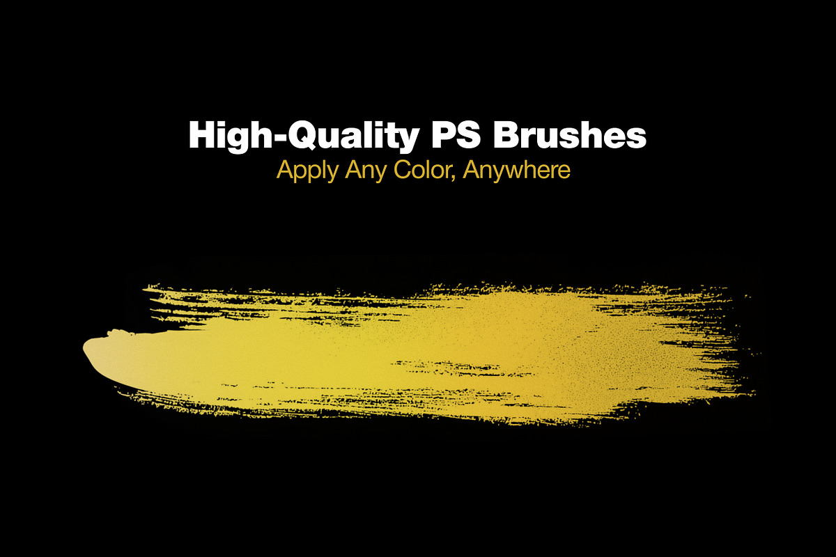Watercolor Stroke PS Brushes, a Brush Add-On by INTENTFX (Photo 2 of 3)