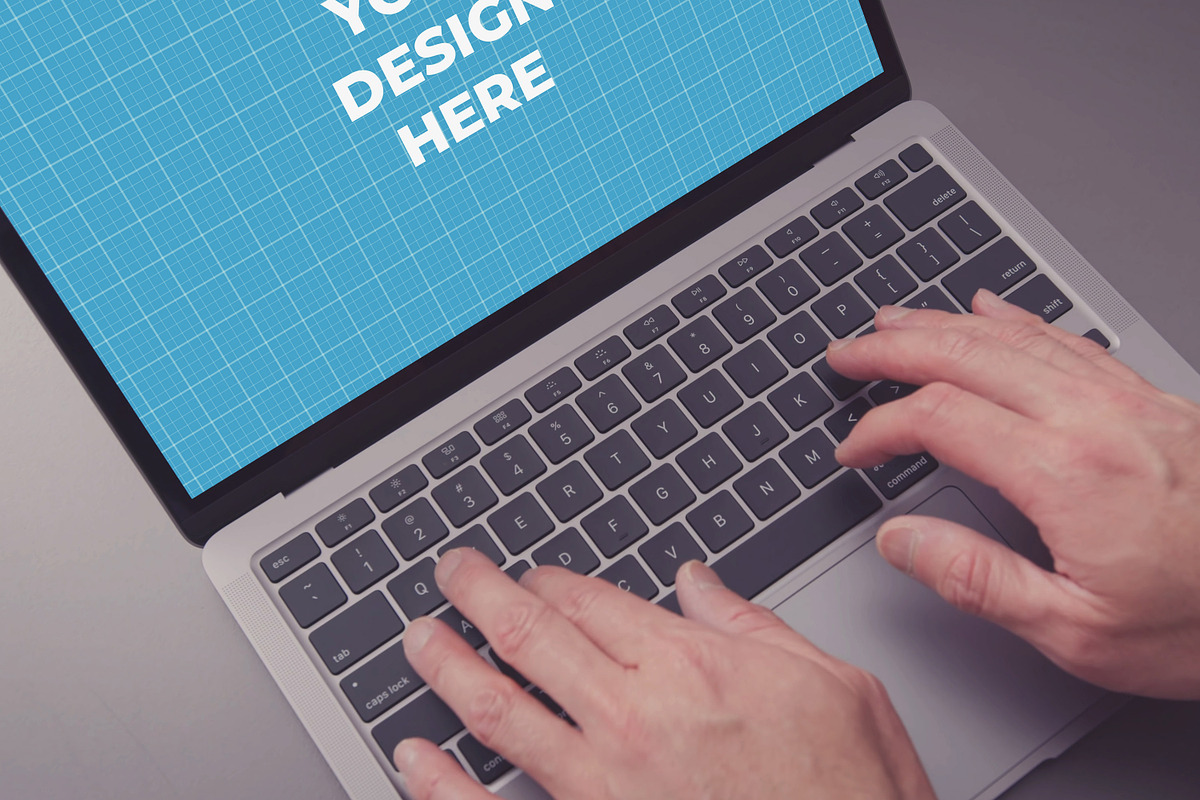 24 PSD Macbook 2020 Mockup #1, a Books & Magazine Mockup by Laura (Photo 22 of 25)