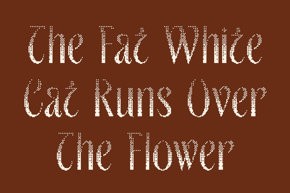 CS Athens Halfpixel, a Sans Serif Font by Craft Supply Co. (Photo 2 of 8)
