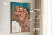 DIN A Vertical Frame Mockup, an Advertising Mockup by WasMockups (Thumbnail 4 of 5)