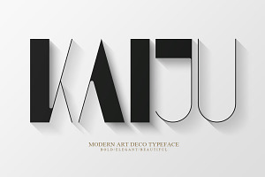Kaiju II Font, a Font by Anthony James