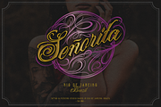 Acuentre Script for Tattoo & Liquor, a Script Font by ilhamtaro (Thumbnail 6 of 9)