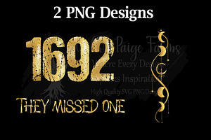1692 They Missed One Witch png