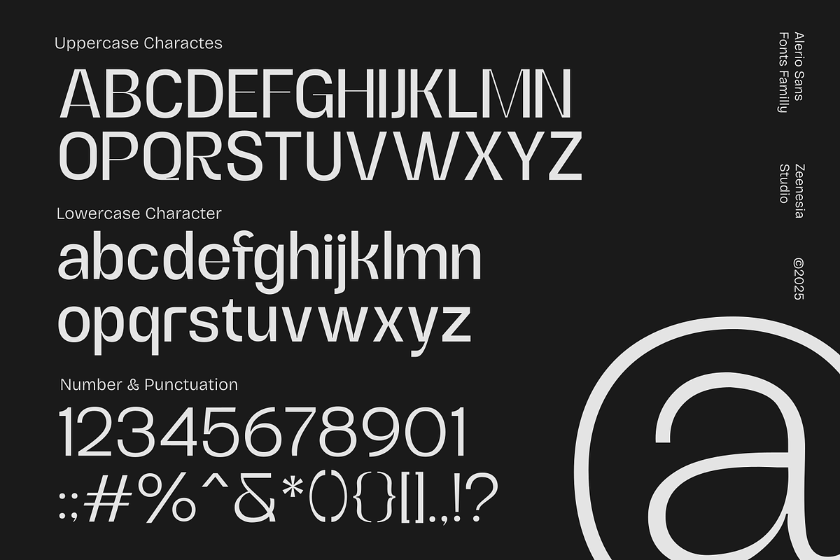 Alerio Sans, a Sans Serif Font by zeenesia (Photo 9 of 17)