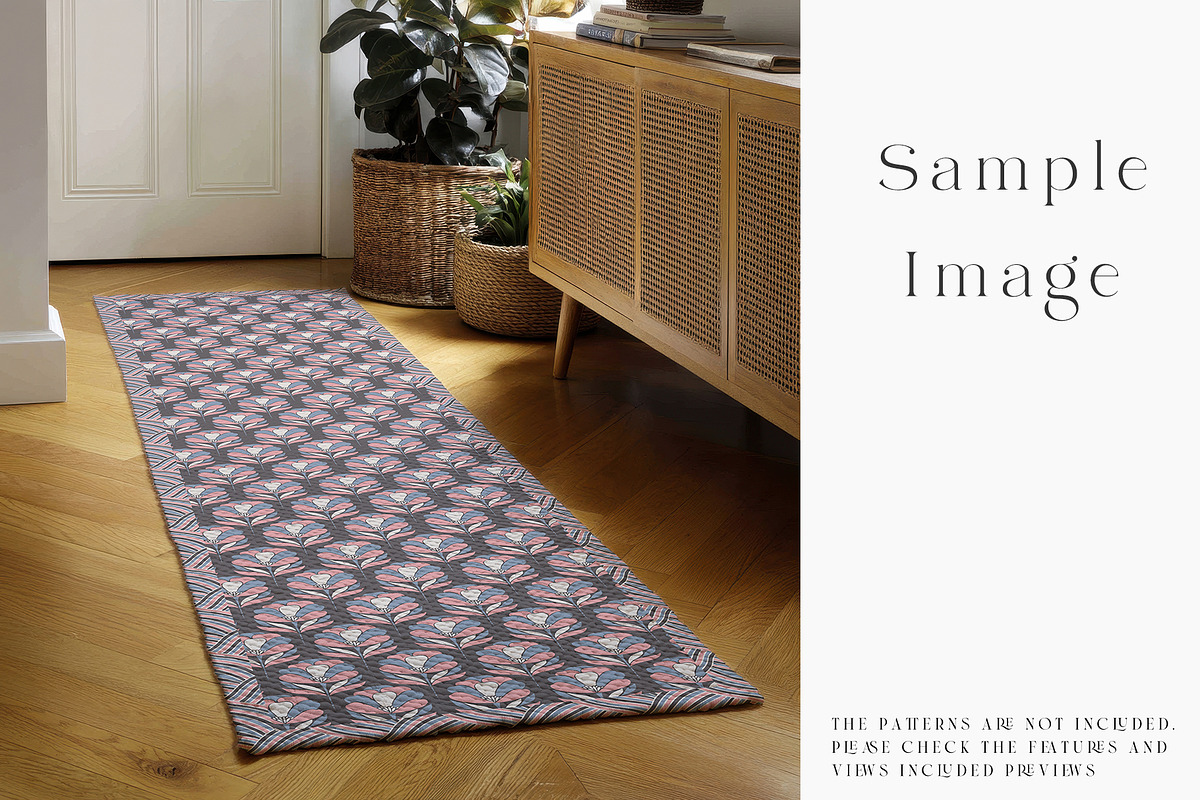 Rug Runner Mockups 22 Files, a Product Mockup by mock-ups (Photo 31 of 59)