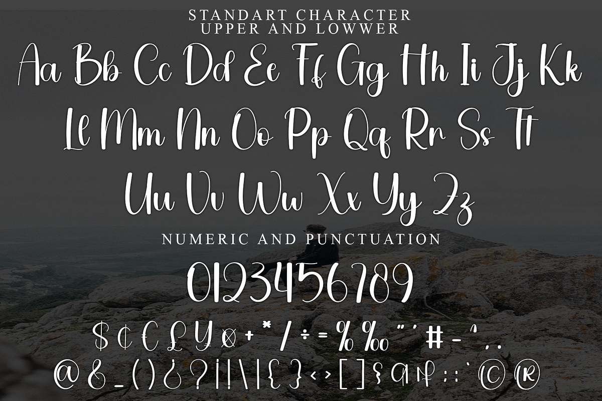 Billing, a Script Font by FreshTypeINK (Photo 4 of 7)