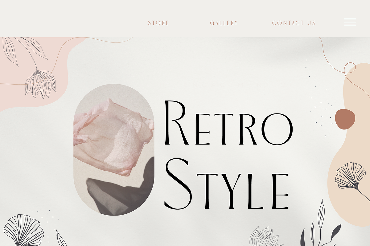 Finley Glam Serif, a Serif Font by Creative Foundry (Photo 4 of 8)