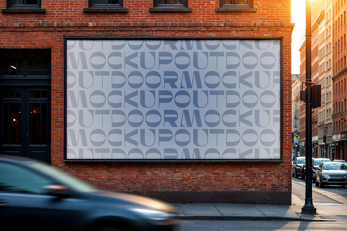 City Billboard Mockup, an Advertising Mockup by Design Squad (Photo 2 of 4)